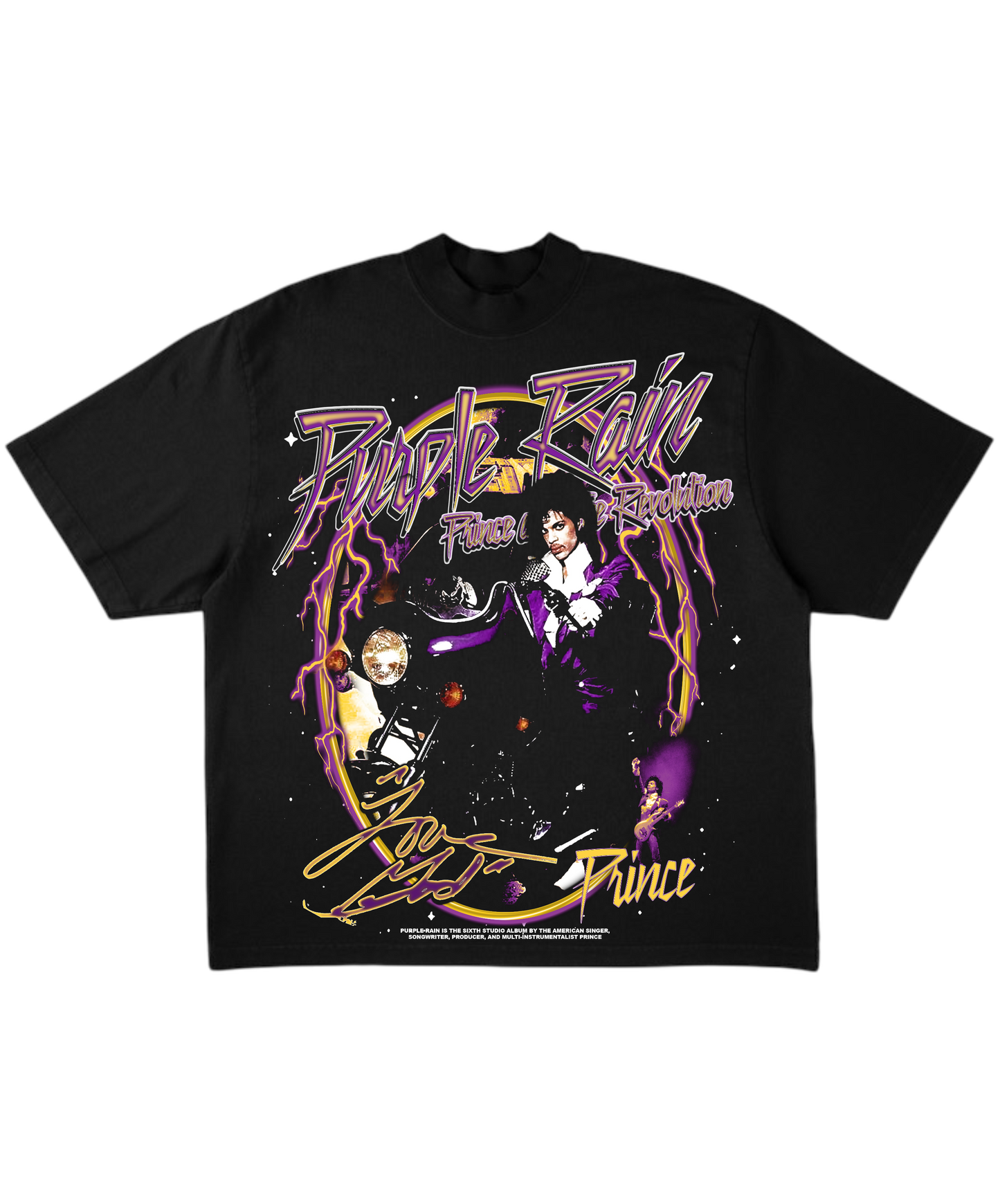 PURPLE RAIN TEE