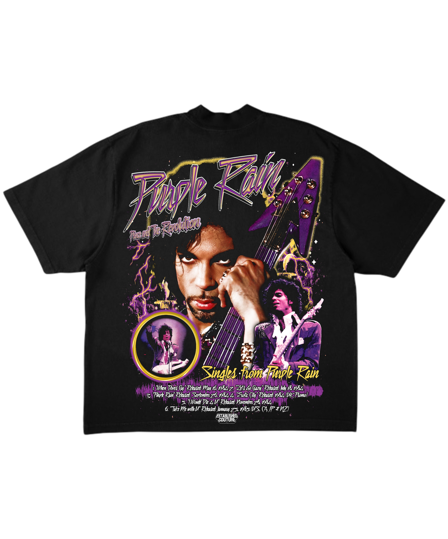 PURPLE RAIN TEE