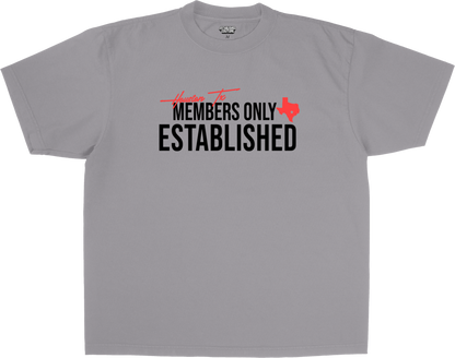 ESTABLISHED MEMBERS TEE