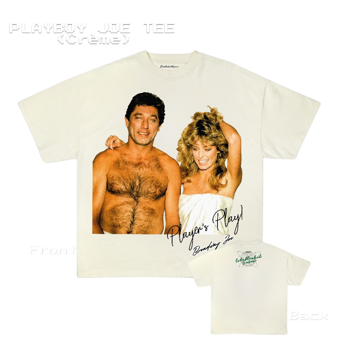 PLAYBOY JOE TEE (Crème)