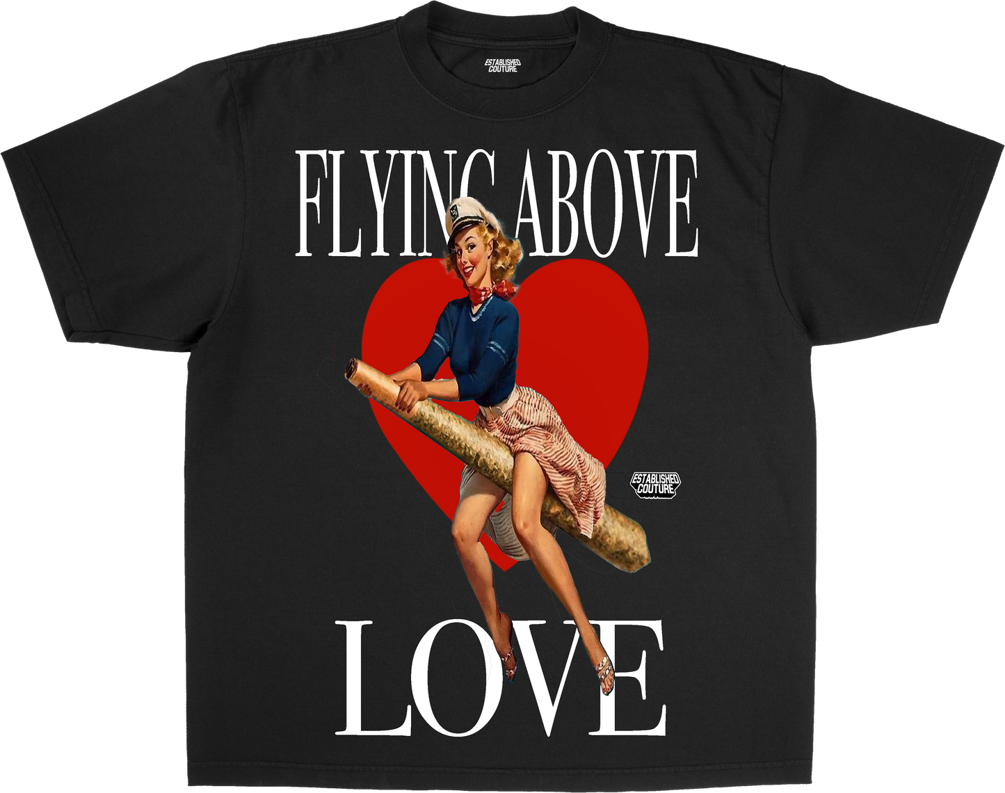 FLYING ABOVE LOVE TEE