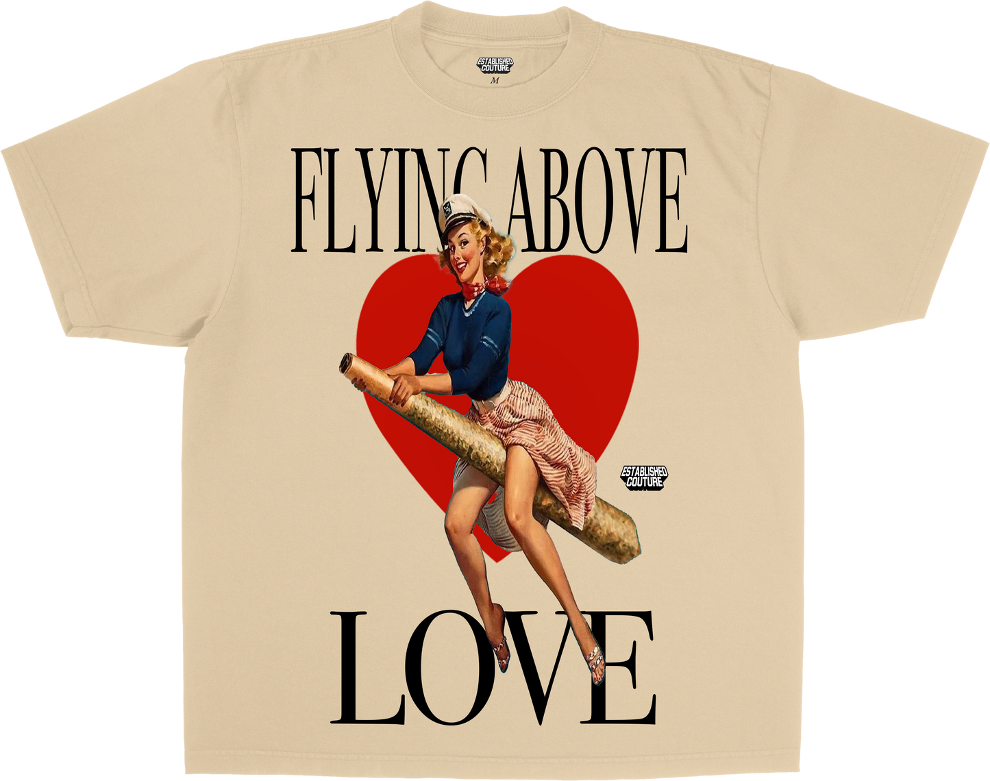 FLYING ABOVE LOVE TEE