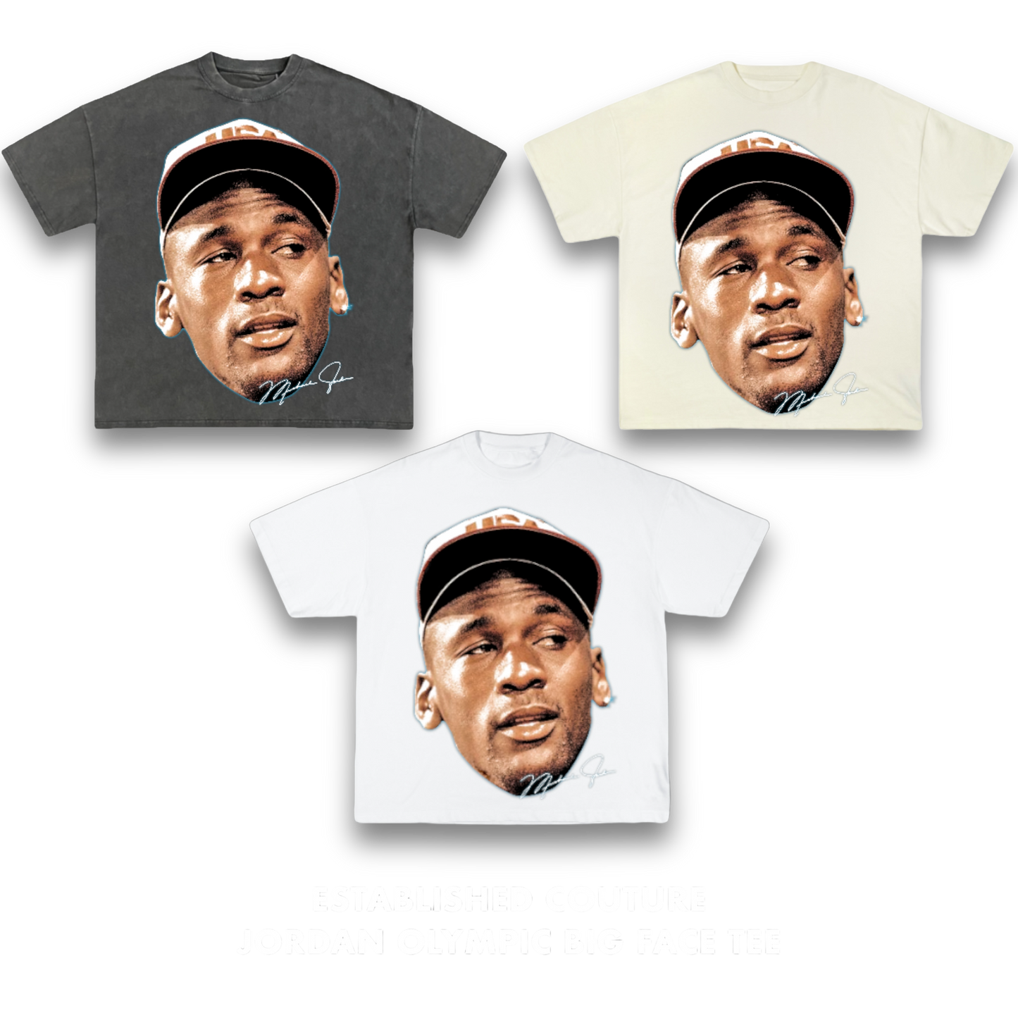 JORDAN OLYMPIC BIG FACE TEE