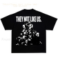 TNLU (They Not Like Us) Tee-BLACK